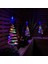 Akıllı Spiral Yılbaşı Ağacı 4'lü Noel Ağacı Smart Christmas Tree Lightshow Bluetooth Control 4 Adet 4