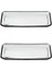 Kristalize Glamour Servis Tabağı 2 Li 86969865AYBABASTORE 1