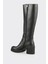 Siyah Deri Kadın Çizme 3