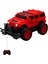Oyuncak Uzaktan Kumandalı Pilli Full Fonksiyon Işıklı Atabilen Offroad Yüksek Teker Araba Jeep, Kutulu ve Dayanıklı Malzeme (Kırmızı) 2