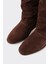 Kahve Deri Kadın Çizme 4