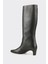 Siyah Deri Kadın Çizme 3