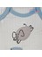 Unisex Bebek Kapitone Body ve Pantolon 2'li Takım Mavi 335215 4
