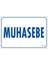 Muhasebe Uyarı Levhası 17,5X25 KOD:1773 1