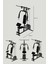T-221 Çok Fonksiyonlu Tüm Vücut Çalışma Istasyonu / 45 kg Ağırlık Plakası / Kardiyo - Güç - Esneme 5