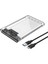 USB 3.0 2.5” Sata Ssd/hdd Taşınabilir Şeffaf Harici Disk Muhafaza Kutusu 1