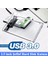 USB 3.0 2.5” Sata Ssd/hdd Taşınabilir Şeffaf Harici Disk Muhafaza Kutusu 2