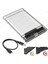 USB 3.0 2.5” Sata Ssd/hdd Taşınabilir Şeffaf Harici Disk Muhafaza Kutusu 6