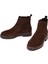 Kadın Kahverengi Süet Deri Chelsea Bot 25WFD188010 3