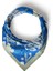 Balık Desenli Bandana Fular 4