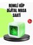 Gece Lambası Fonksiyonlu Renk Değiştiren LED Küp Dijital Saat - FEİ7054-8952 1