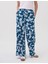 Çiçek Desenli Wide Leg Pantolon 4