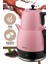 Pembe Çay Makinesi ve Su Isıtıcısı 2 Litre Kapasite Paslanmaz Çelik ve Plastik Malzemeden 5