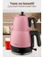 Pembe Çay Makinesi ve Su Isıtıcısı 2 Litre Kapasite Paslanmaz Çelik ve Plastik Malzemeden 8