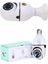 Bfs Güvenlik Kamerası Wi-Fi Özellikli 360 Derece Full Hd 1080P Ampül Kamera 4