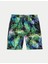 Yaprak Desenli Deniz Şortu (2-16 Yaş) 6