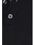 Erkek Standart Fit Normal Kesim Pamuklu Polo Yaka Siyah Kazak 6