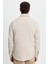 Erkek Slim Fit Dar Kesim armürlü Oduncu Cepli Spor Yaka Ekru Gömlek 8