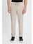 Erkek Slim Fit Dar Kesim Beli Lastikli Bağcık Detaylı Taş Pantolon 1