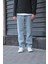 Erkek Buz Mavi Baggy Jeans 1