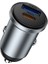 WI-CC030 Nano Lite Type-C + Usb-A Hızlı Şarj Akım Korumalı Araç Şarj Aleti Pd ve Qc3.0 35W Gri 2