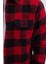 Erkek Slim Fit Dar Kesim Uzun Kollu Kapaklı Çift Cepli Kareli Kışlık Oduncu Gömlek 3