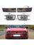 1set/4pcs Araba Ön Tampon Sis Istini+Vw Jetta Mk3 Golf Için Dönüş Sinyal Lambası 1993-1998 Füme Lens Sis Işığı Köşe Sinyali (Yurt Dışından) 2