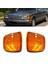 1paır Dön Sinyal Köşe Işık Kabuğu Mercedes Benz S-Serisi W126 1981-1991 Yan Köşe Işıkları Park Lambası Sarı (Yurt Dışından) 3