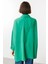 Özel Kalıp Zamansız Akıcı Kumaştan Bluz Tunik-B.yeşil 6
