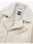 Fermuarlı Cep Detaylı Slim Fit Peluş Yaka Kışlık Suni Deri Ceket 6