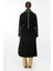 Ray Kapitone Detaylı Özel Mat Kumaş Içi Dolgulu Spor Manto Kaban-Siyah 5