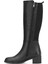 D25KC-2300 Kadın Hakiki Deri Topuklu Çizme Siyah 3