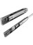 (1 Çift ) Frenli Teleskopik Çekmece Rayı Bilyalı Dolap Çekmecesi Ray Metal En 4.3 cm Uzunluk 35 cm 5
