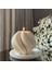 Lumıerı Candle El Yapımı Kokusuz Burgu Desenli Dekoratif Kalıp – Kırık Beyaz -10*10 1