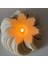 Lumıerı Candle El Yapımı Kokusuz Burgu Desenli Dekoratif Kalıp – Kırık Beyaz -10*10 3