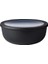 - Multi Bowl Cirqula Round - Kapaklı Saklama Kabı - Buzdolabı Için Hava Geçirmez Saklama Kutusu Olarak Uygundur, Mikrodalga ve Saklama Kabı Olarak Uygundur - 2250 ml - Nordic Black 1