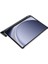 Samsung Tablet ile Uyumlu Tablet Kılıfı Smart Cover Uyku Modlu Standlı Arkası Sert Şeffaf Kapak (Siyah, Galaxy Tab A9 X110) 4