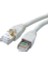 CAT620BF 20 Metre Cat6 RJ45 Lan Kablosu Uçları Hazır Takılı 100/1000 Mbps Bilgisayar Modem Internet Ethernet Kablosu (Beyaz, 20 Metre) 2