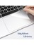 Macbook Air M2-M3 Kılıf 13.6 Inç Koruyucu Sticker Touchpad (Touchıd'li Air) A2681 A3113 ile Uyumlu Gümüş 5