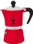 - Rainbow: 6 Cups Ocak Üstü Espresso Pişirici - 250ML - Kırmızı Renk - Alüminyum Gövde - Patentli Güvenlik Valfi - Tüm Ocak Türleri Için Uygundur (Indüksiyon Hariç) 1