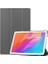 Honor ile Uyumlu Pad X8 Zore Smart Cover Standlı 1-1 Kılıf Gri 2