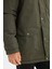 Sıcak Tutan Regular Fit Normal Kesim Içi Polarlı Cepli Parka 5