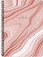 Color A4 Çizgili Defter Classic Marble - Pembe 1