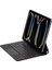 Ipad Pro 11 M4 2024 ile Uyumlu Manyetik Bluetooth Magic Keyboard Touchpad Işıklı Klavyeli Kılıf 5