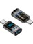Revolution Type C To USB 3.2 Dönüştürücü 36W Hızlı Şarj 10GBPS Veri Transferi Dijital Ekran Otggm 1