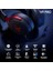 V9 Pro Black Red 7.1 Surround Kablosuz Gaming Kulaklık (Hw-V9-4) 4