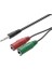 4745 3.5mm Kulaklık Mikrofon Ayırıcı Çoklayıcı Switch Splitter 2