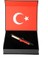 Geneve Suisse - Altın Kaplama Uçlu Lüks Pen Of Türkiye - 100. Yıl Limited Edition Tükenmez ve Dolma Kalem (Tükenmez Kalem) 2