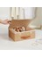 Home Textile Çekmece Içi Jüt Kapaklı Kutu 30 x 23 x 11 cm 4