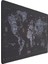 Dünya Haritası Ekstra Büyük Genişletilmiş Kaymaz Kauçuk Oyun Mouse Pad & Klavye Masa Mat Bilgisayar Aptop Için (900 mm x 400 mm x 2 Mm) L ZMP253 Siyah (Dünya Haritası, 90 x 40 Cm) 1